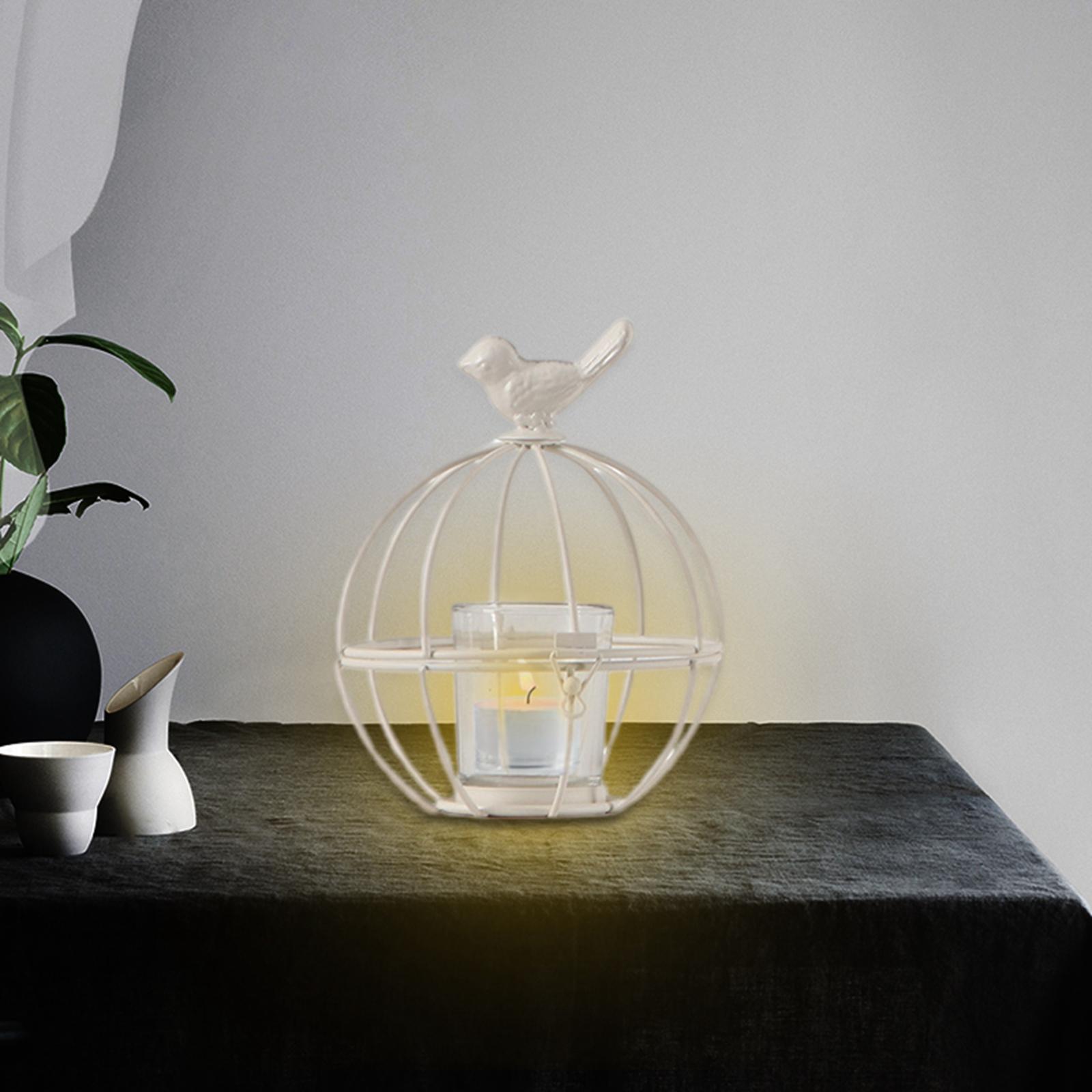 Candle Holder Bird Cage Vintage Style  Decor