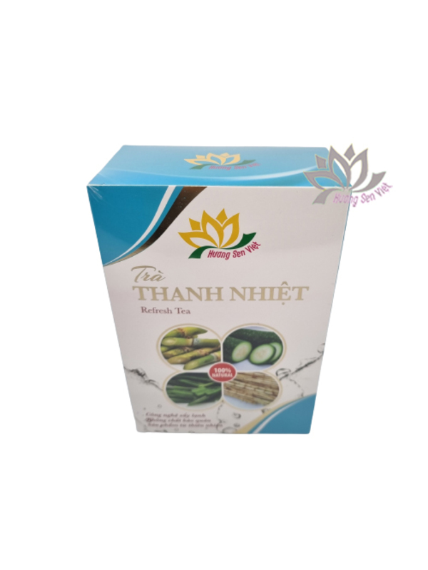 TRÀ THANH NHIỆT HỘP 80G - HƯƠNG SEN VIỆT