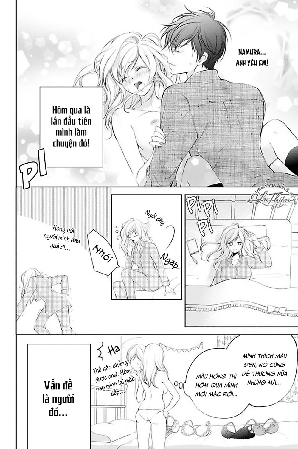 nụ hôn cuồng nhiệt của ngài idol! chapter 2 4