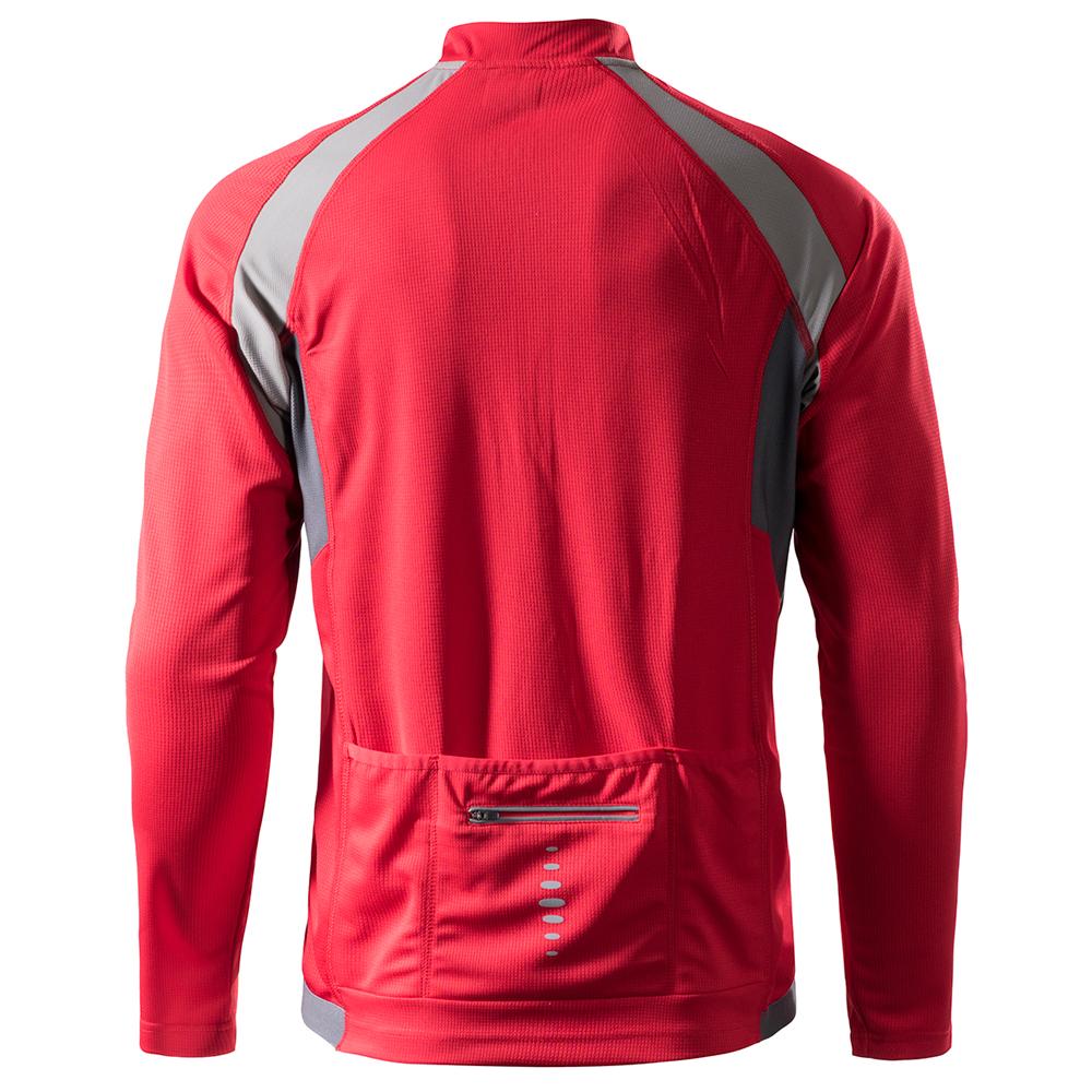 RION Nam Tay Dài Đi Xe Đạp Áo Xe Đạp Đường Bộ Cao Cấp MTB Jersey Mùa Xuân Mùa Đông Núi Xe Đạp Jersey Ciclismo Maillot Color: red Size: XL