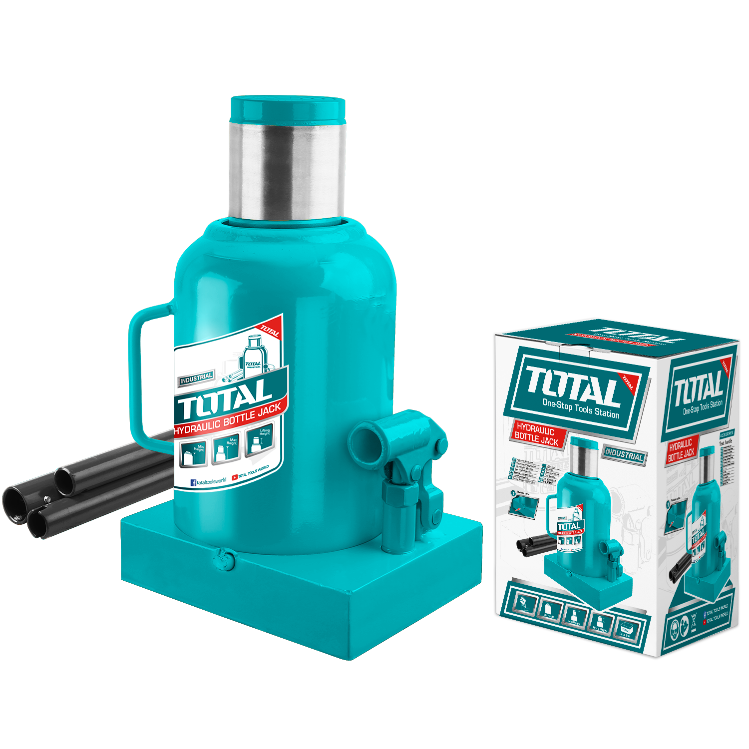 CON ĐỘI 2 TẤN ĐẾN 50 TẤN TOTAL  - HÀNG CHÍNH HÃNG