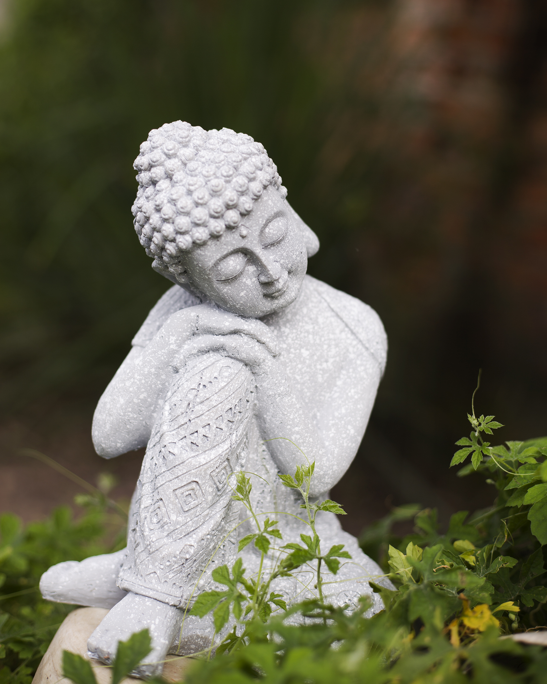 Tượng Phật An Nhiên A Di Đà thờ cúng, trang trí hồ cá, thuỷ sinh, tiểu cảnh, bán cạn, terrarium