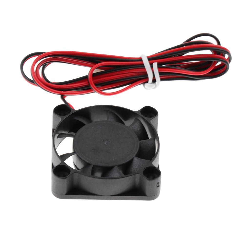 3Pcs Ultra-Silent 24V 4010 Brushless Cooling Fan 2.54 Connector for Printer