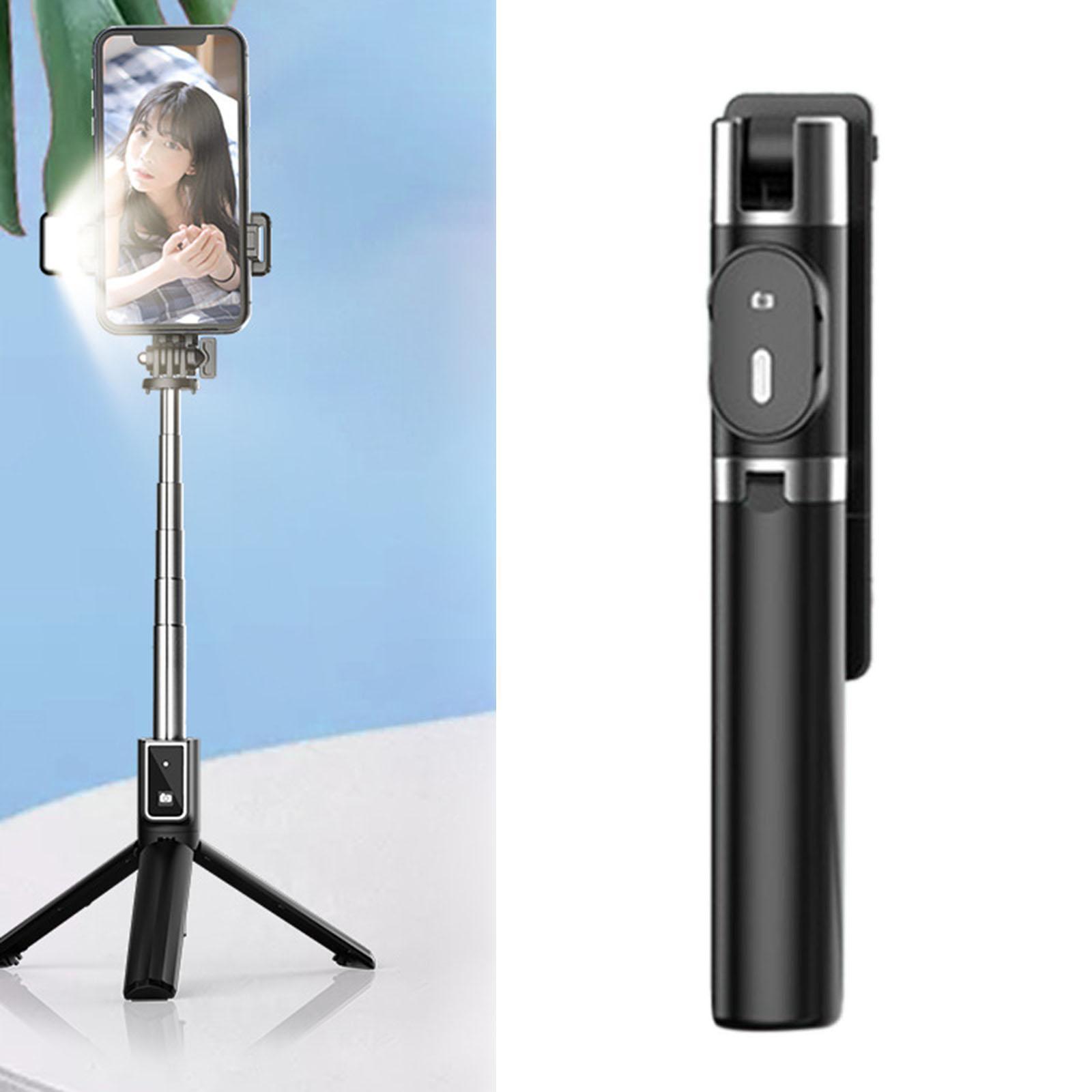Selfie Stick Tripod Bluetooth Phone Tripod Cell Phone Holder for Black