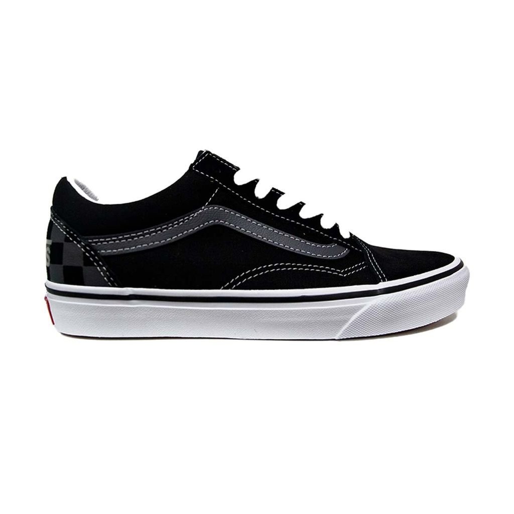 Giày Vans Old Skool Logo Check Black - VN0005UFCJI