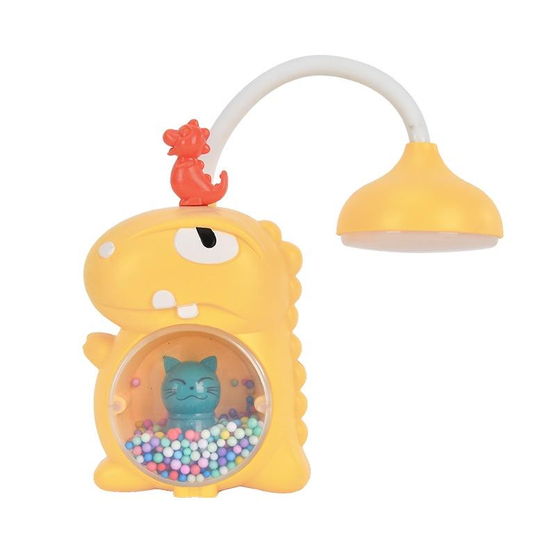Đèn Led Để Bàn Học Pin Sạc, Chống Cận Kiêm Đèn Ngủ Hình Khung Long Ngộ Nghĩnh.
