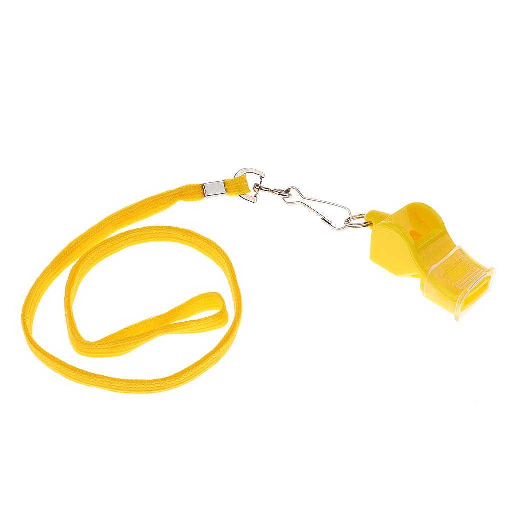 Sports / Referee Whistle, Emergency Survival Safety Whistle - Yellow