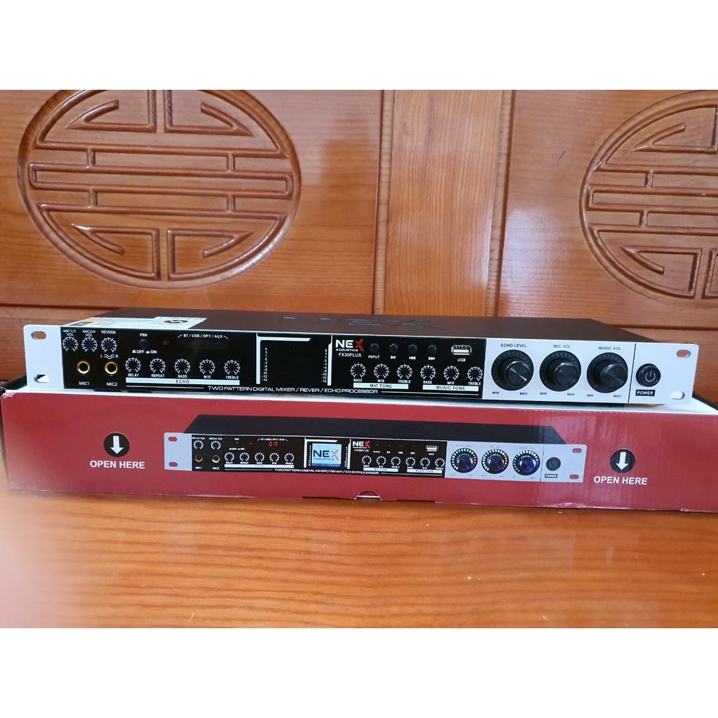 Vang cơ Karaoke Nex FX30plus có remote điều khiển- New 2021