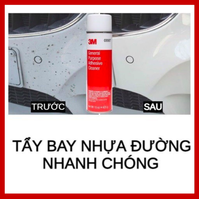 Dung dịch tẩy keo và nhựa đường 3M chính hãng