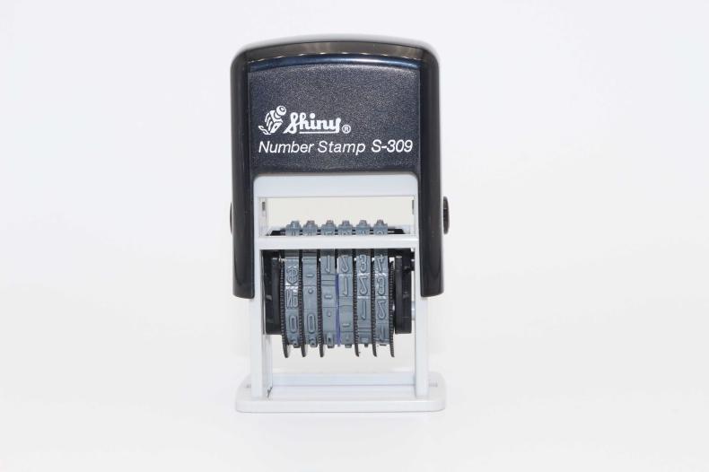 Con dấu số liền mực ( 06 số)