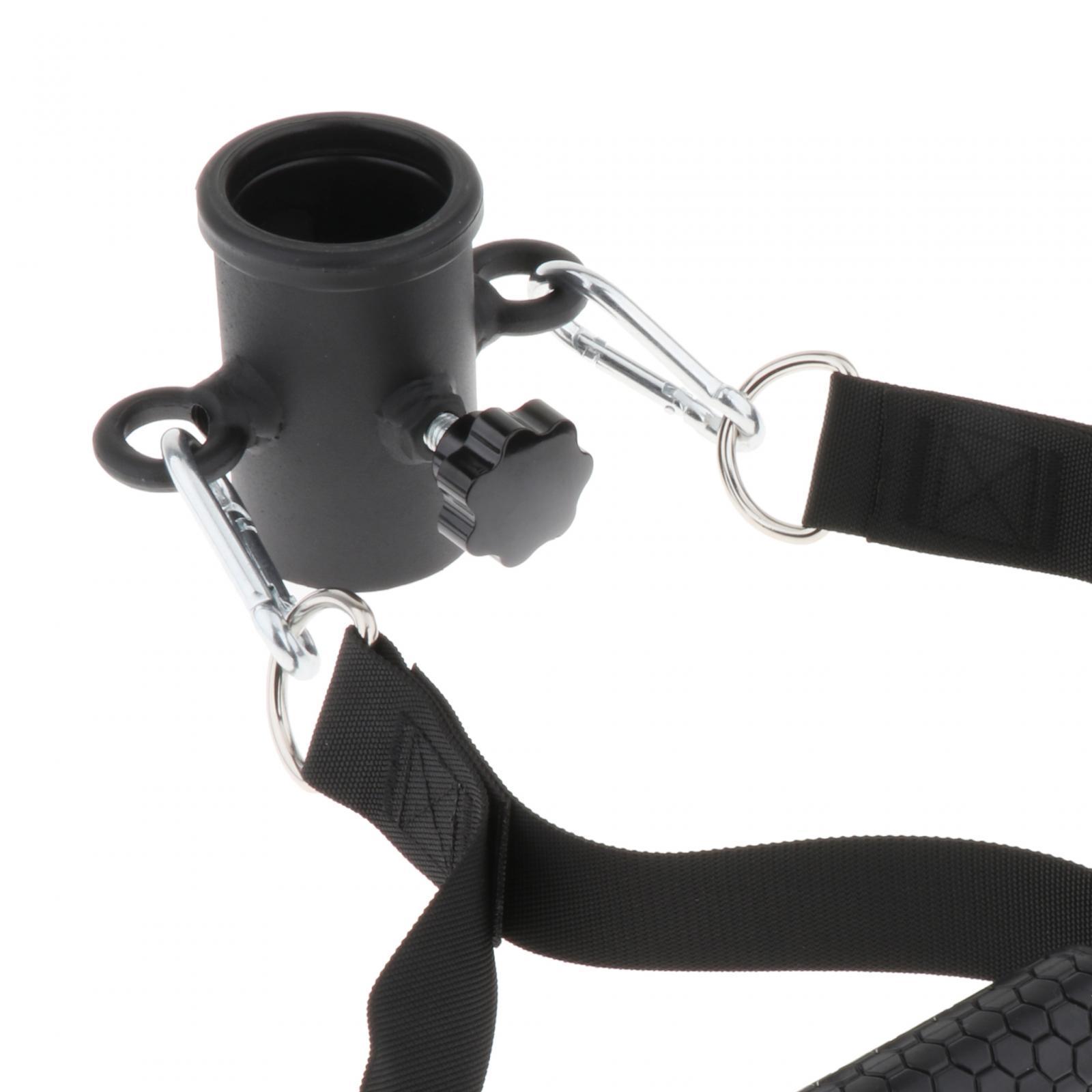 Landmine Handle Attachment Barbell Attachments Straps Handle for 50mm Barbell Rod Landmine Double Handle for Squats, Core Strength Training