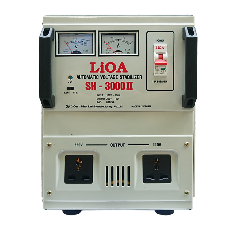 Ổn áp 1 pha LiOA SH-3000 II