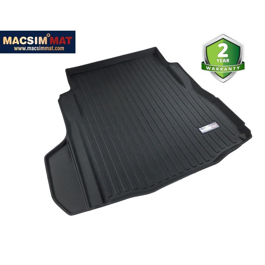 Thảm lót cốp xe ô tô Jaguar XPL nhãn hiệu Macsim chất liệu TPV màu đen hàng loại 2