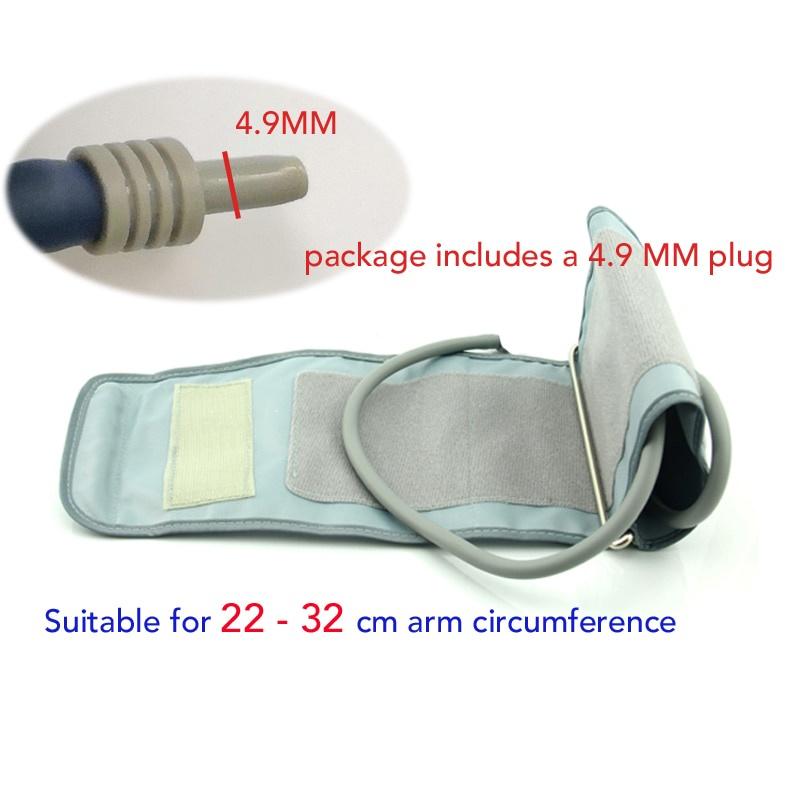 Digital sphygmomanometer portable cuff single tube sphygmomanometer cuff 22-32cm Blood pressure monitor heart rate monitor