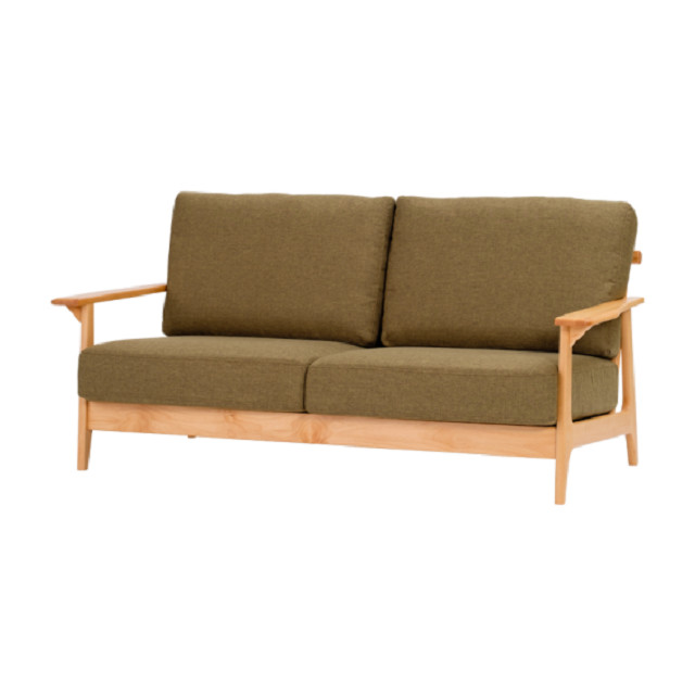 Ghế sofa 2,5 người Erysu Japan 7516 - Màu xanh lá