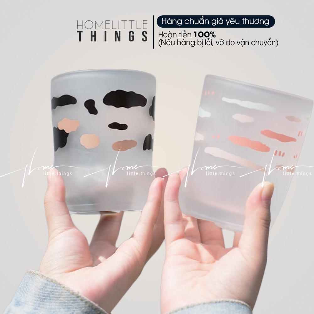 Ly, cốc thủy tinh uống nước hình chân mèo