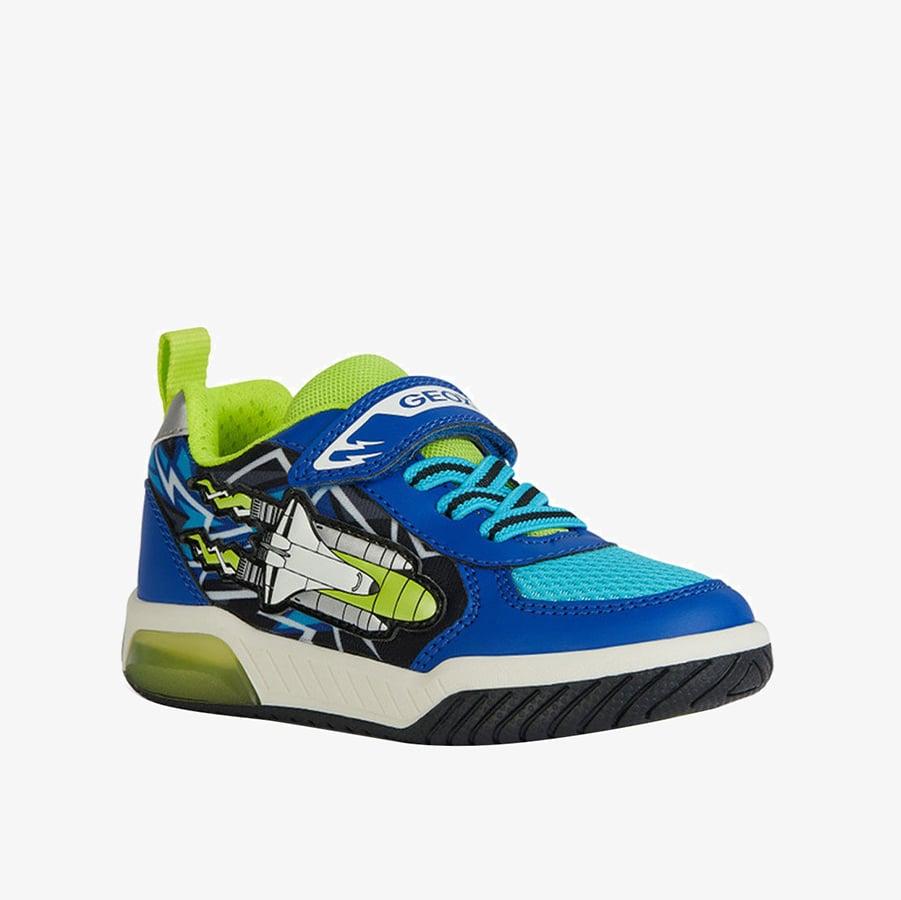 Giày Sneakers Trẻ Em Unisex GEOX J Inek B. B - Text+Synt.Lea