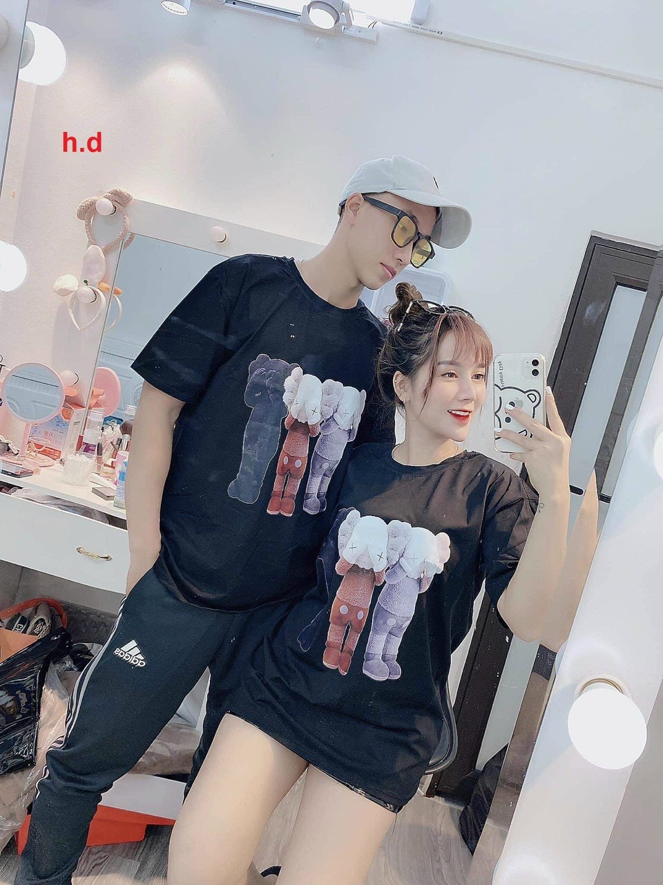 Áo phông nam nữ dáng thụng chất cotton mềm mịn