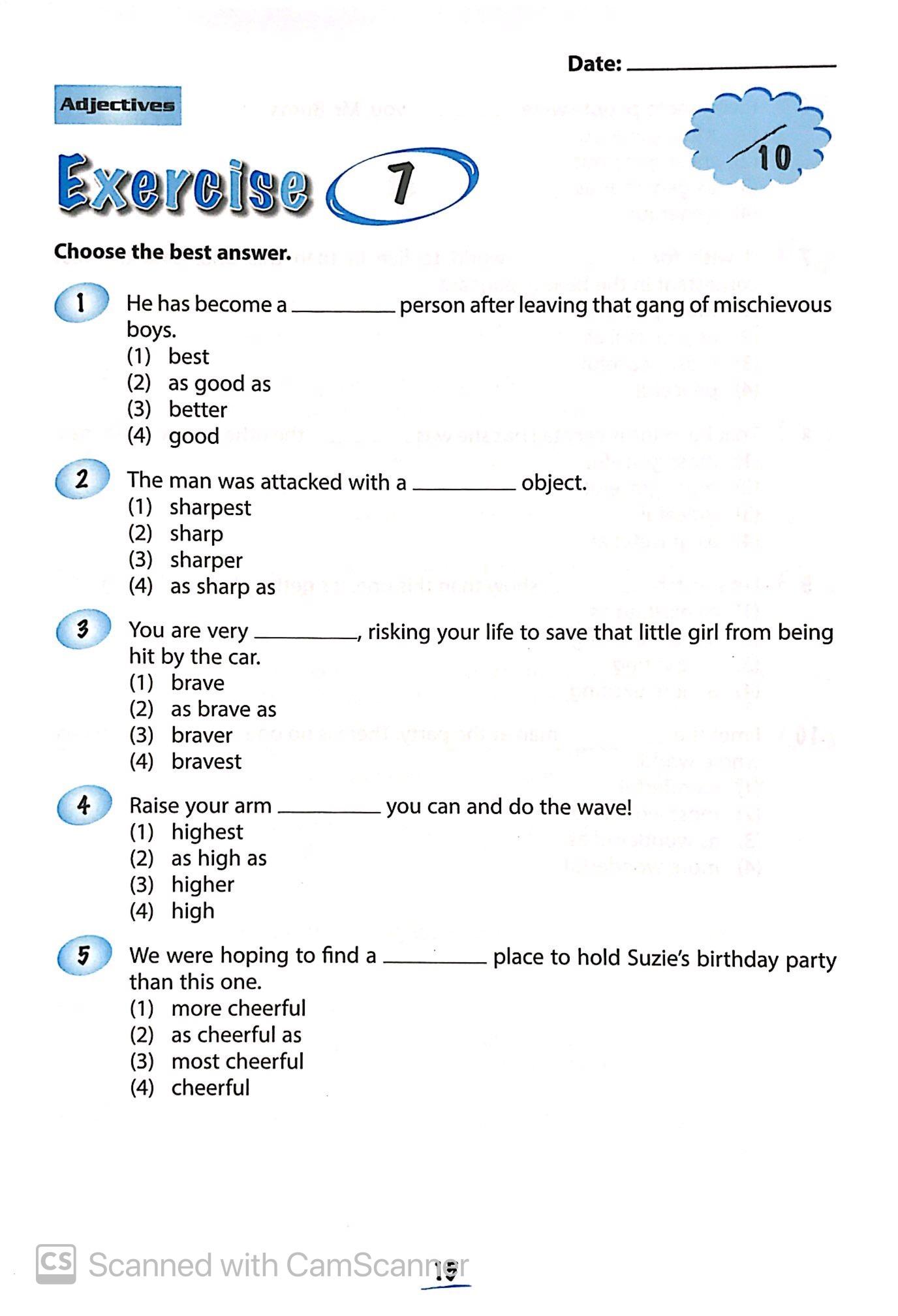 Elementary Grammar - Ngữ Pháp Tiếng Anh Cơ Bản Dành Cho Học Sinh (Workbook 6)