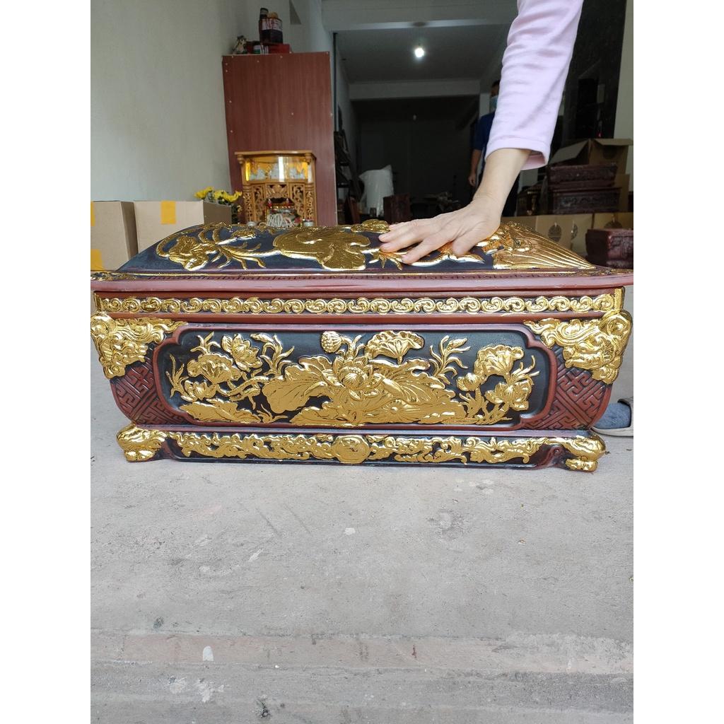 Tiểu quách bát tràng vẽ hoa sen gốm sứ Bát Tràng- giao sỉ toàn quốc