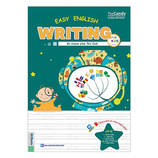 Combo Easy English Writing For Kids (Tặng Kèm Bộ 6 Tập Sách Thiếu Nhi Cùng Gấu Học Tiếng Anh )