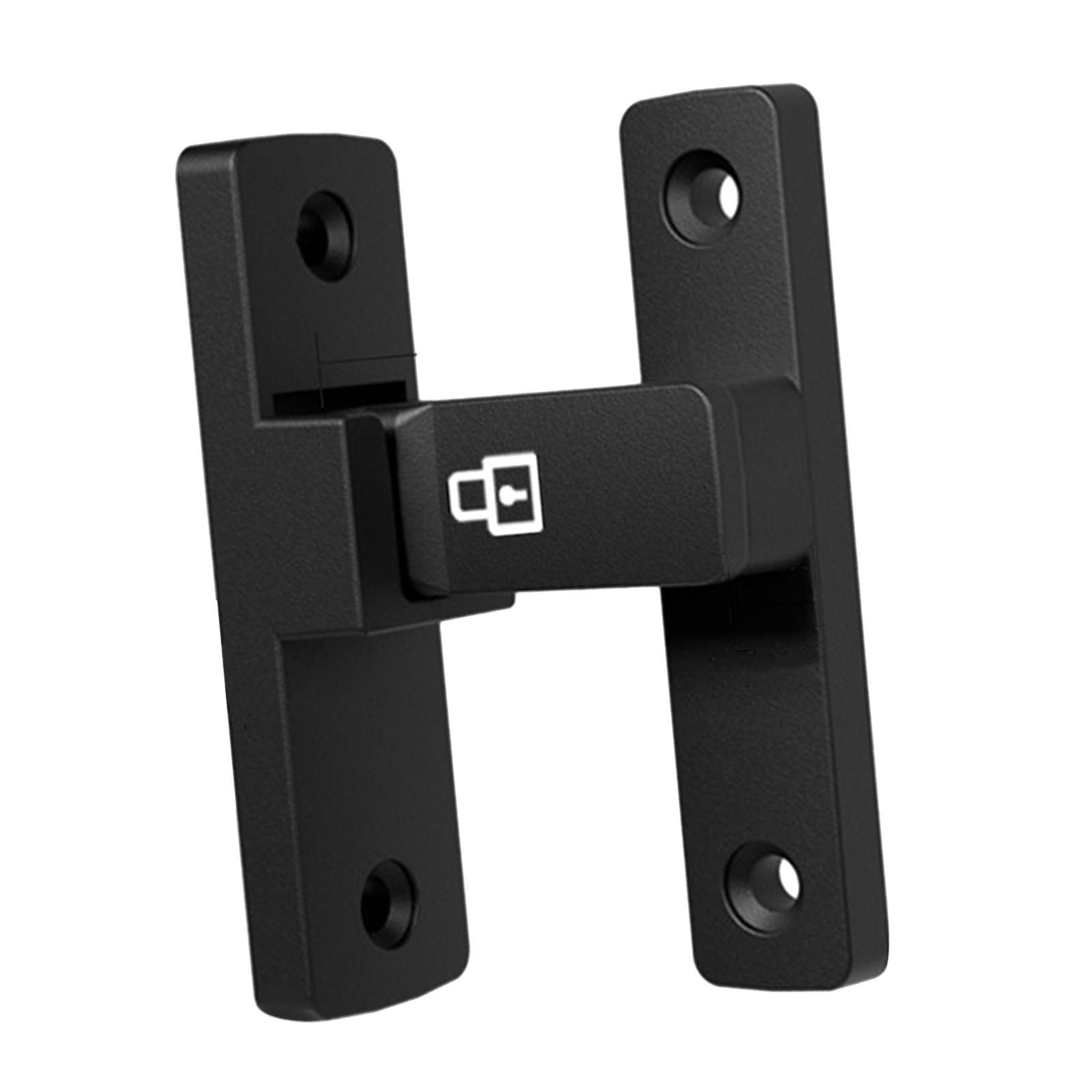 90 Degree Door Latch Guard Safety Door Lock Luminous Gate latches Flip Latch Sliding Latch for Office Hotel Cabinets Barn Sliding Door Garage