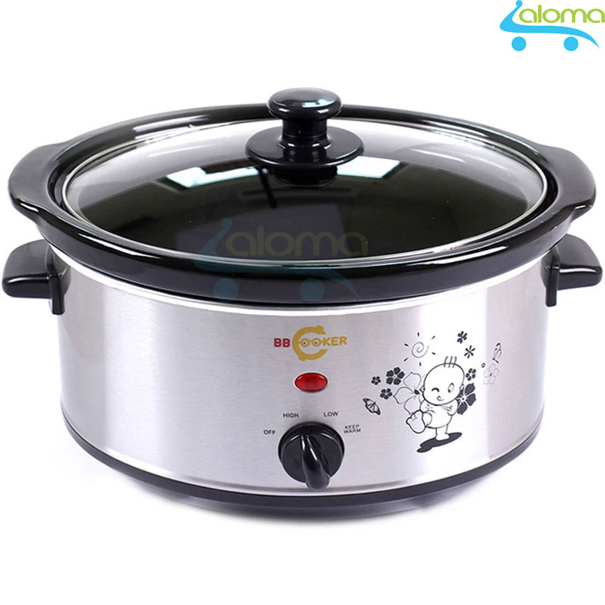 Nồi nấu chậm hầm kho nấu cháo dinh dưỡng 3.5 lít BBcooker BS35 - Tặng bộ thìa đũa