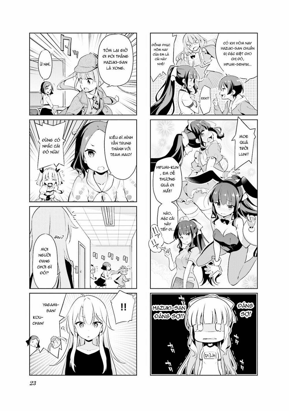 new game! anthology comic chapter 2 8