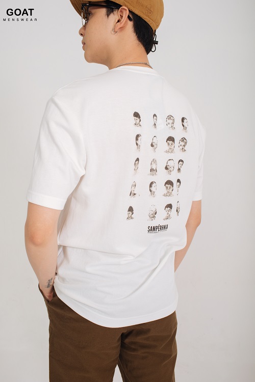 Áo Thun Nam In Họa Tiết GOAT MENSWEAR