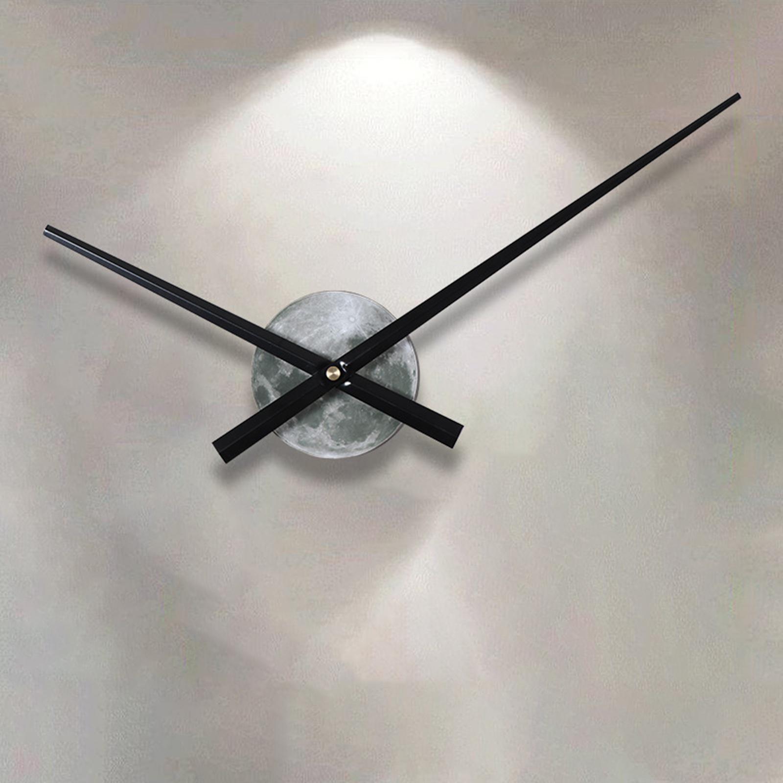 Modern Wall Clock Movement, Silent Non Ticking Hands Clock Hands Motor Kit Long Shaft for DIY Clock Replacement Fittings Repair Kit Parts