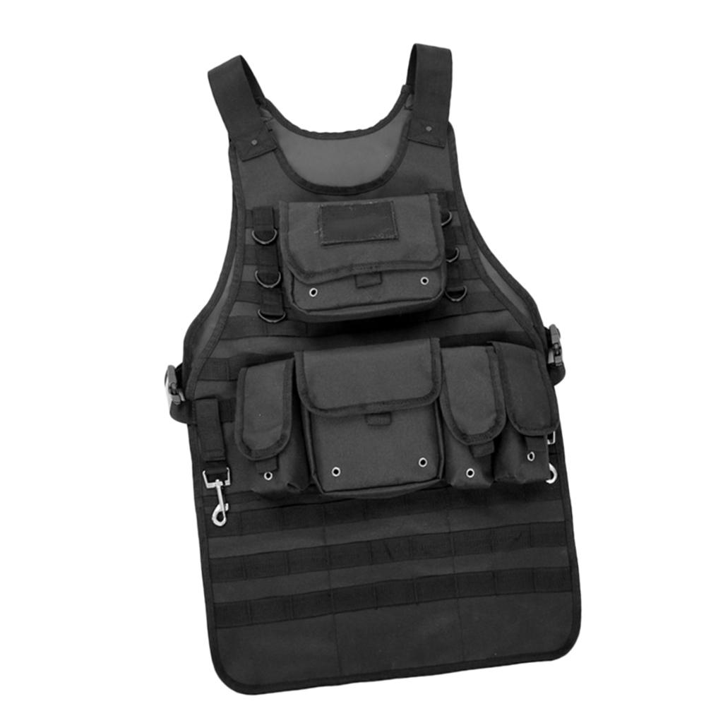 Footful Molle Tạp Dề Với Nhiều Túi Đựng Có Thể Tháo Rời Miếng Dán Cường Lực Và Có Thể Điều Chỉnh Mặt Dây Đeo