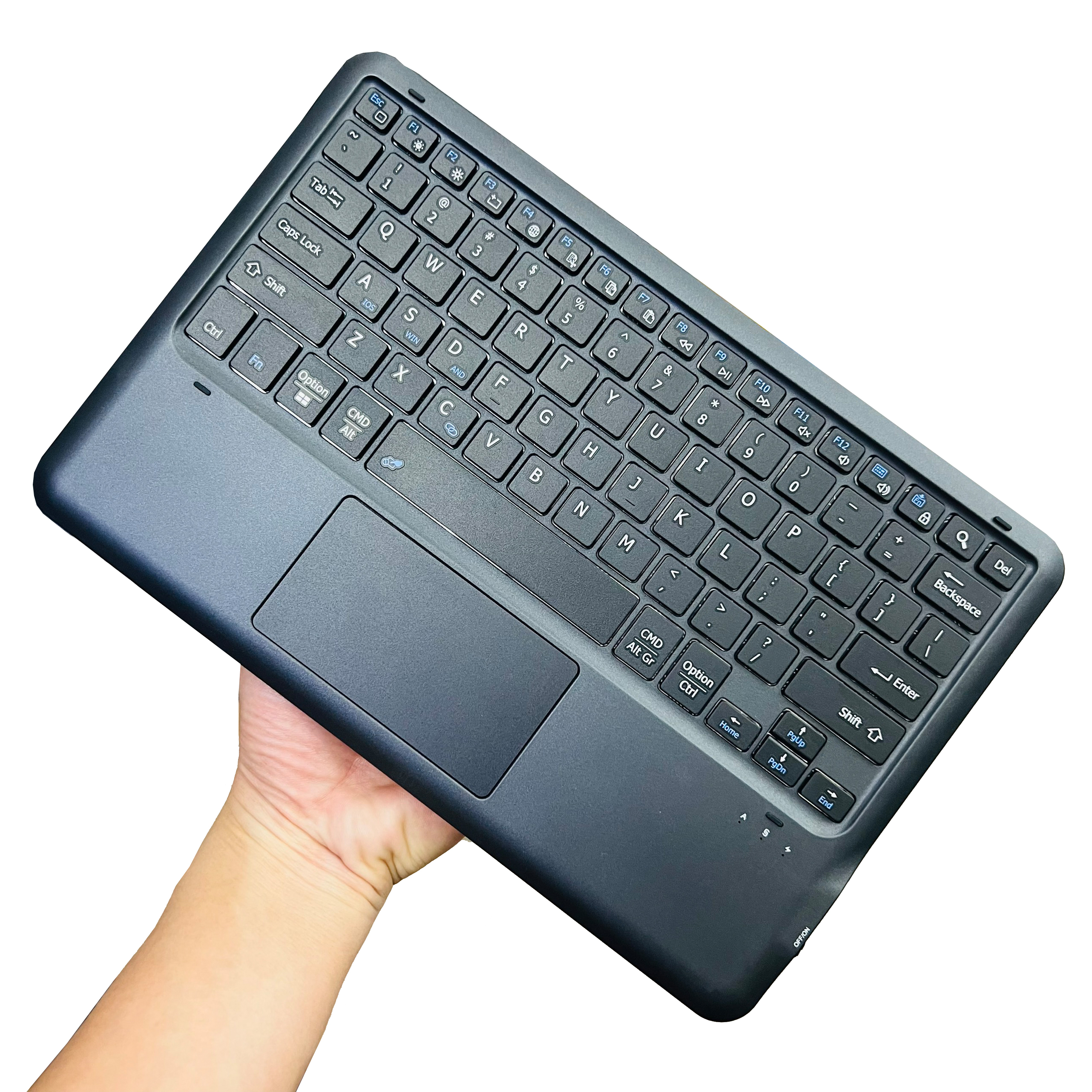 Bàn phím bluetooth có bàn di chuột cho các dòng iPad Mini, iPad 10.2/10.9 ,iPad Pro 11, iPad 12.9 - Hàng nhập khẩu