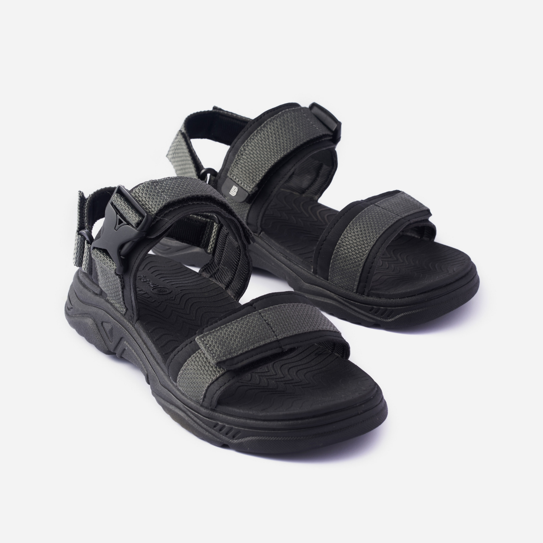 Giày Sandal Nam The Bily Quai Ngang - Màu Xám BL03X