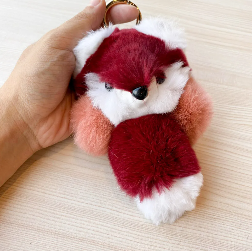 Móc khoá với chất lông mềm mịn, tạo hình sóc dễ thương MK B-SÓC CUTE