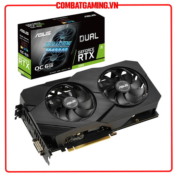 Card Màn Hình Asus Dual RTX 2060 OC 6GB GDDR6 - Hàng Chính Hãng