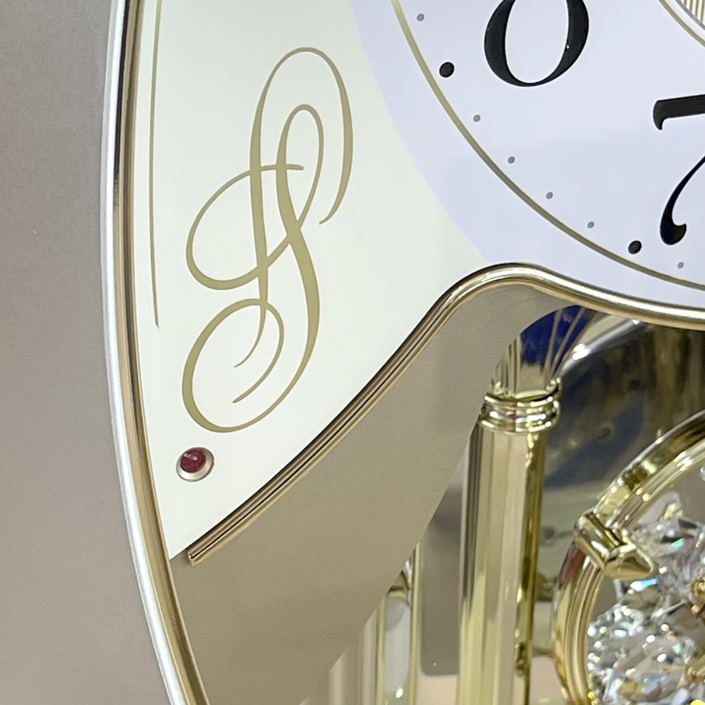 Đồng hồ treo tường Nhật Bản Rhythm 4MJ447WU18 – KT 35.2 x 43.3 x 7.3cm, Dùng PIN.