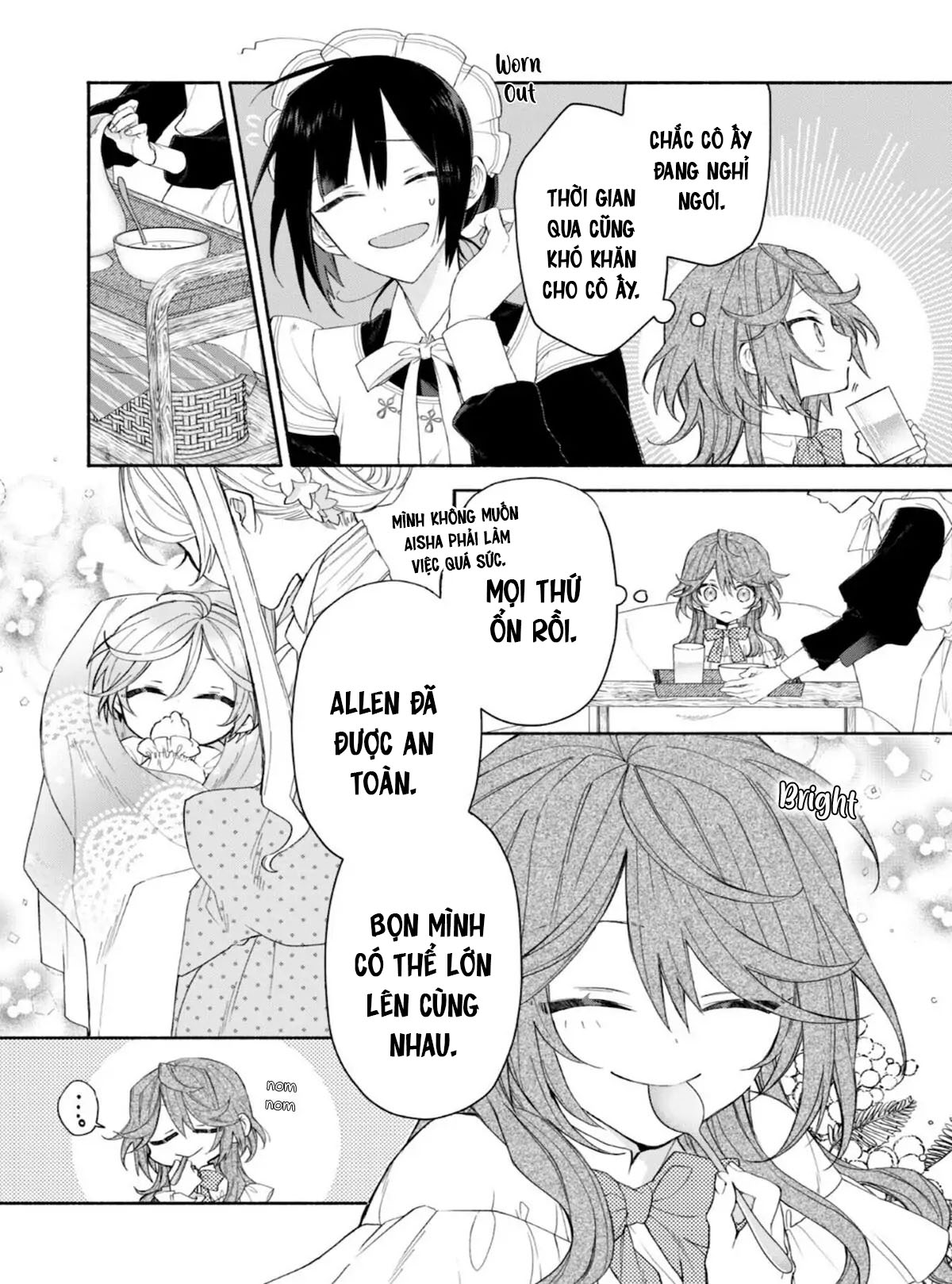 vì đã trở về thân phận ác nữ nên tôi nghĩ mình sẽ chạy trốn khỏi hoàng tử CHƯƠNG 3 17