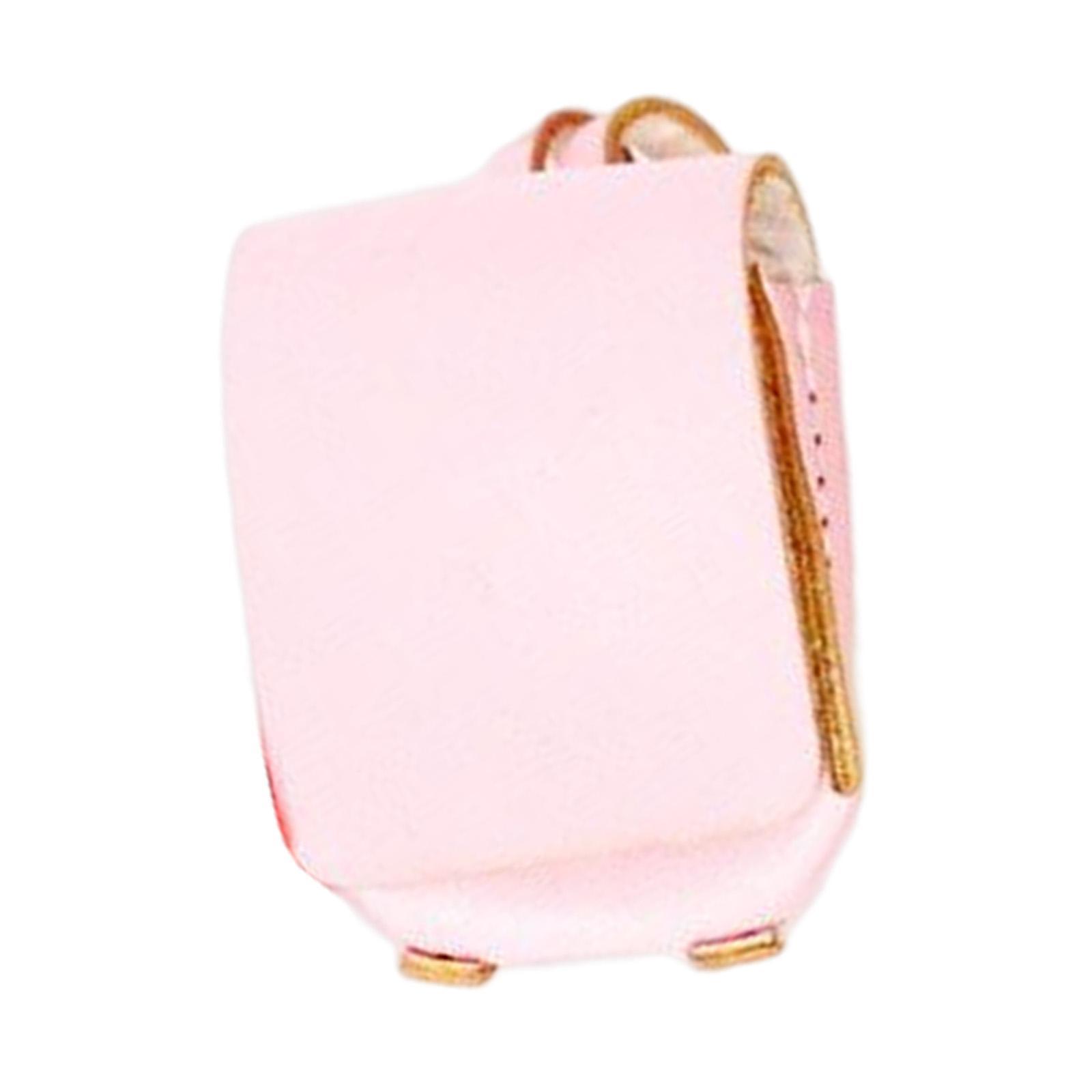 Miniature Doll Backpack Pretend Scene for 1:12 Scale Decorations pink