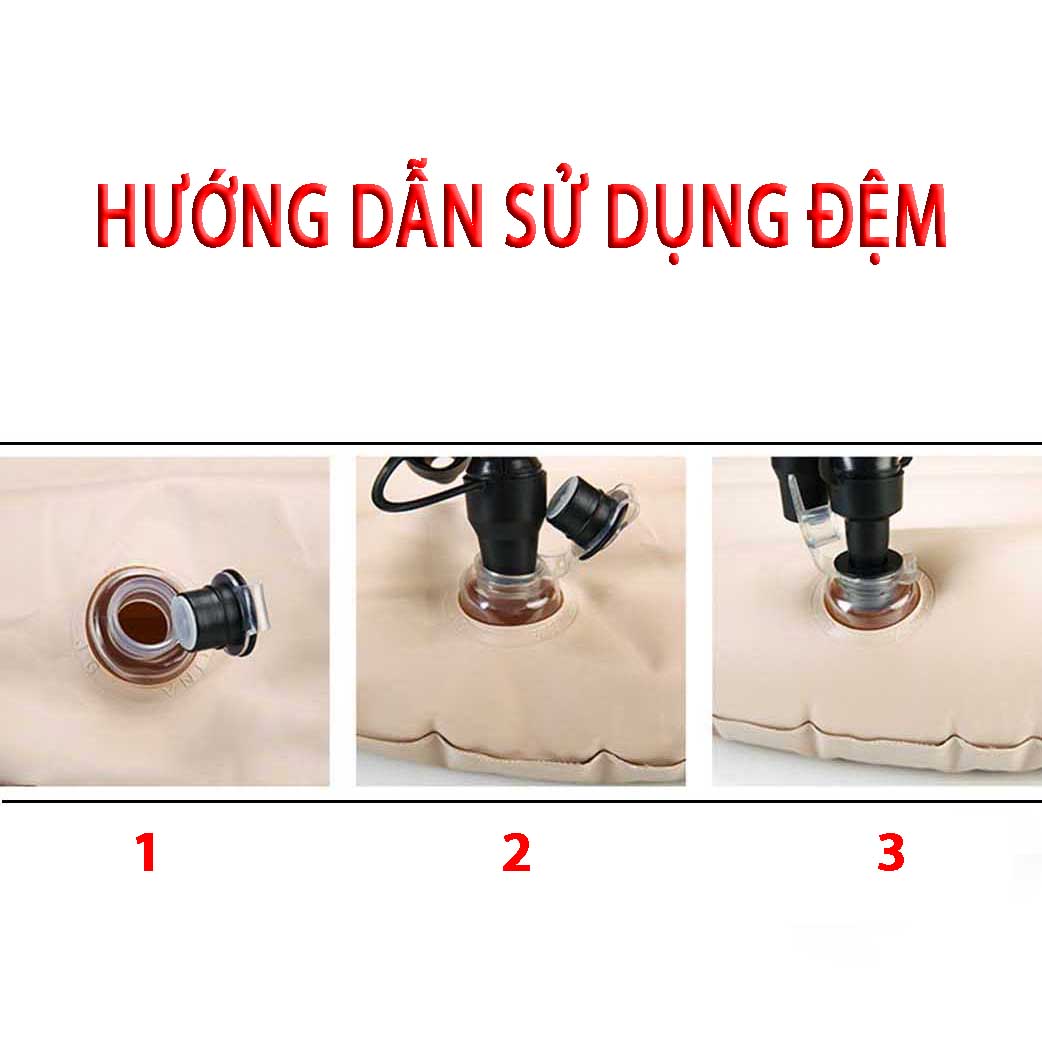 giường đệm hơi ô tô TD - GH101 cao cấp - Hàng Chính Hãng