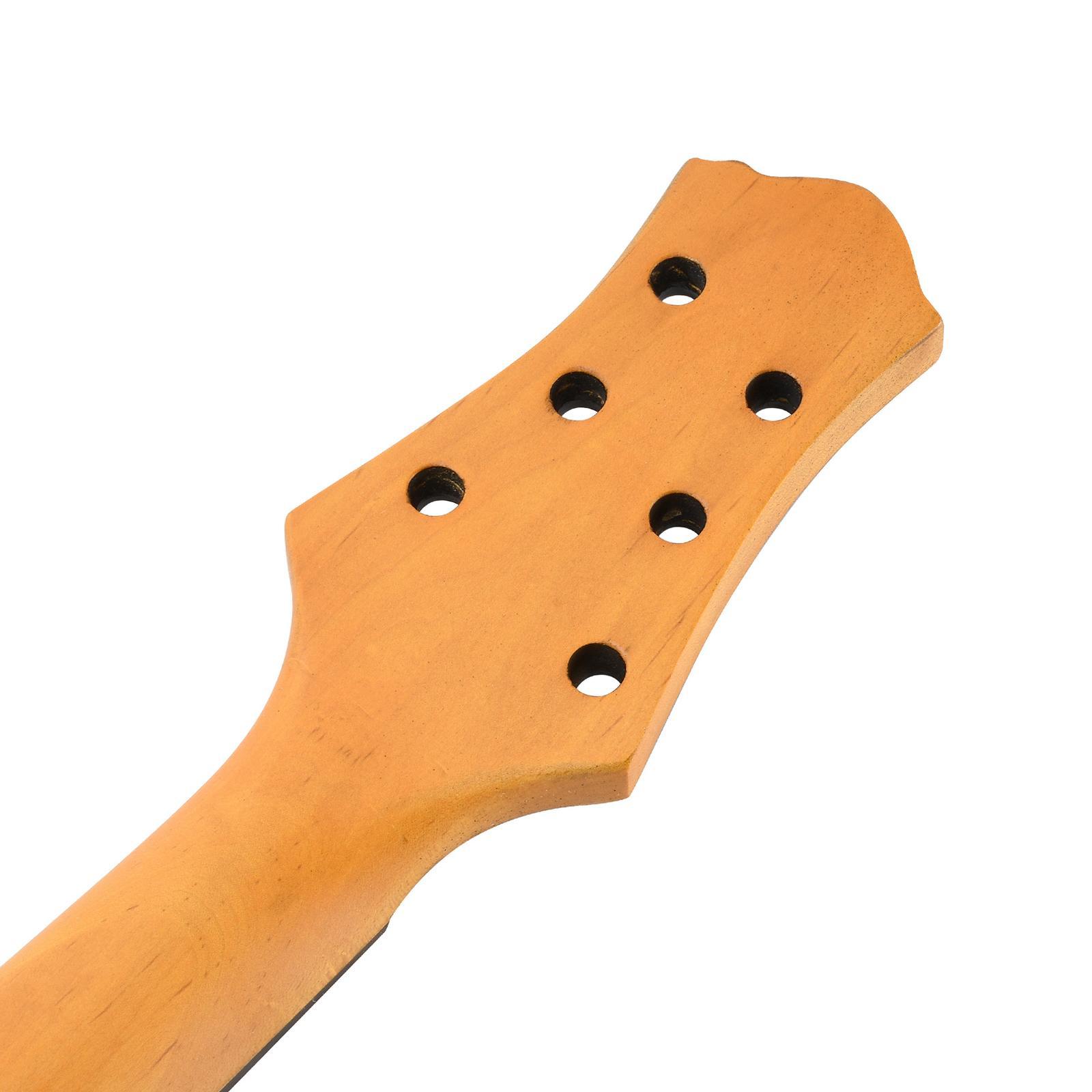 Electric Guitar Neck Replacements, 24 Frets Electric Guitar neck Rosewood Fretboard for Electric Guitar DIY Parts