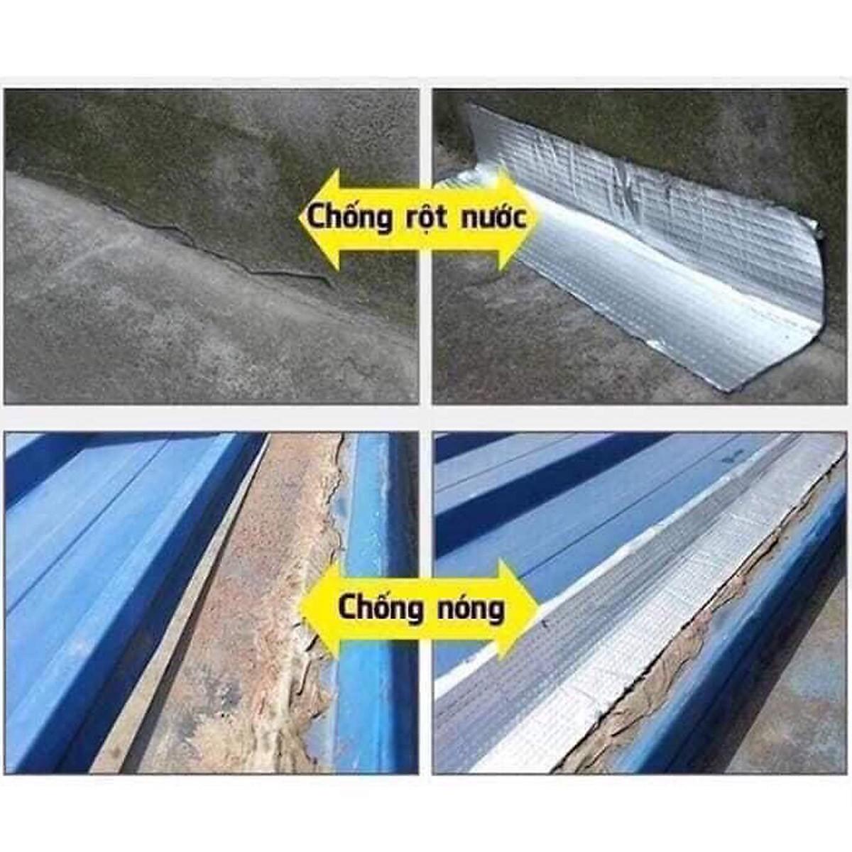 Băng Dính Chống Thấm Đa Năng, Chống Dột Dán Được Trên Mọi Bề Mặt – size 5-10-15 phân