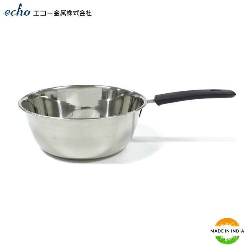 Tô Inox Echo Metal Φ16cm Có Tay Cầm Cách Nhiệt An Toàn