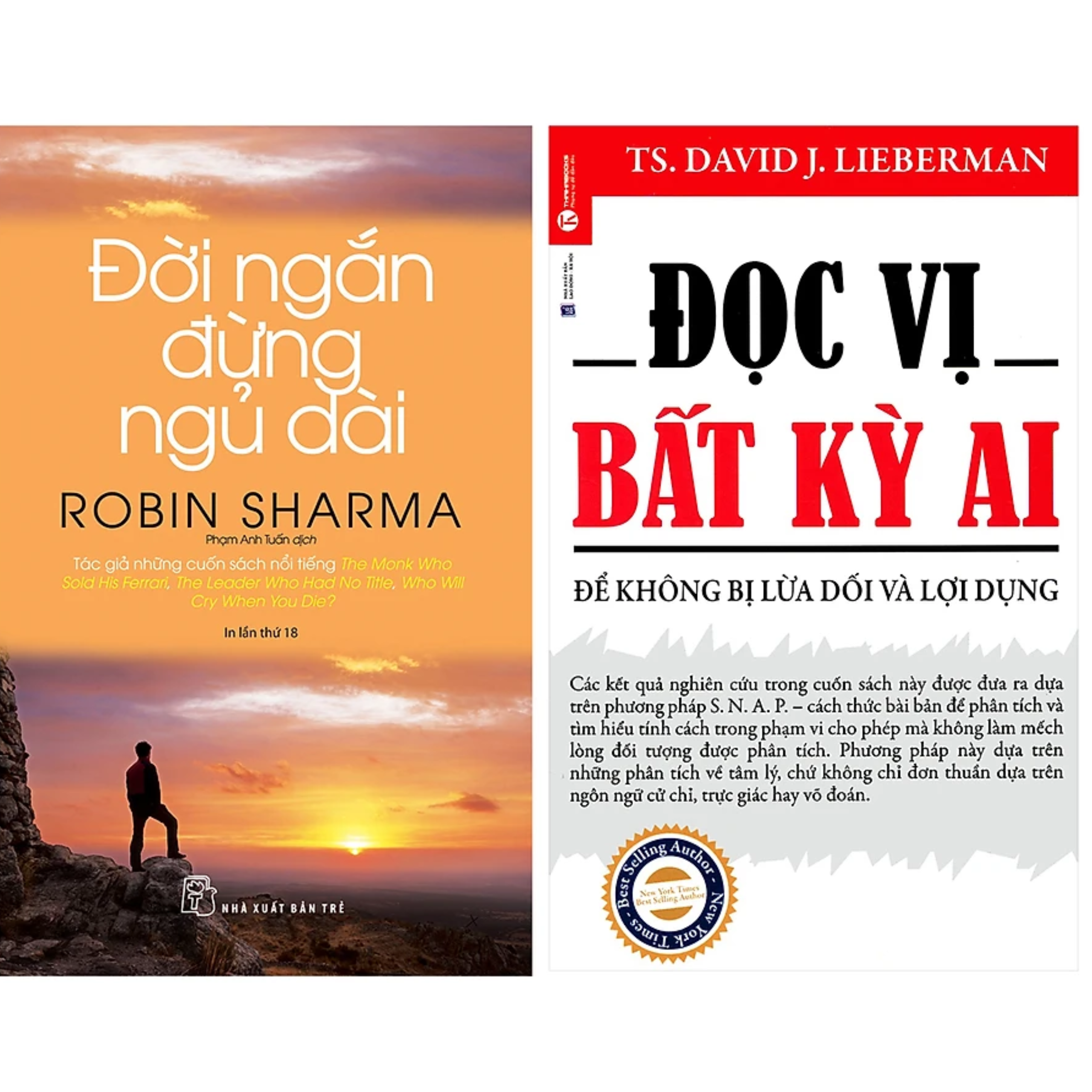 Combo 2Q: Đọc Vị Bất Kỳ Ai - Để Không Bị Lừa Dối Và Lợi Dụng + Đời Ngắn Đừng Ngủ Dài
