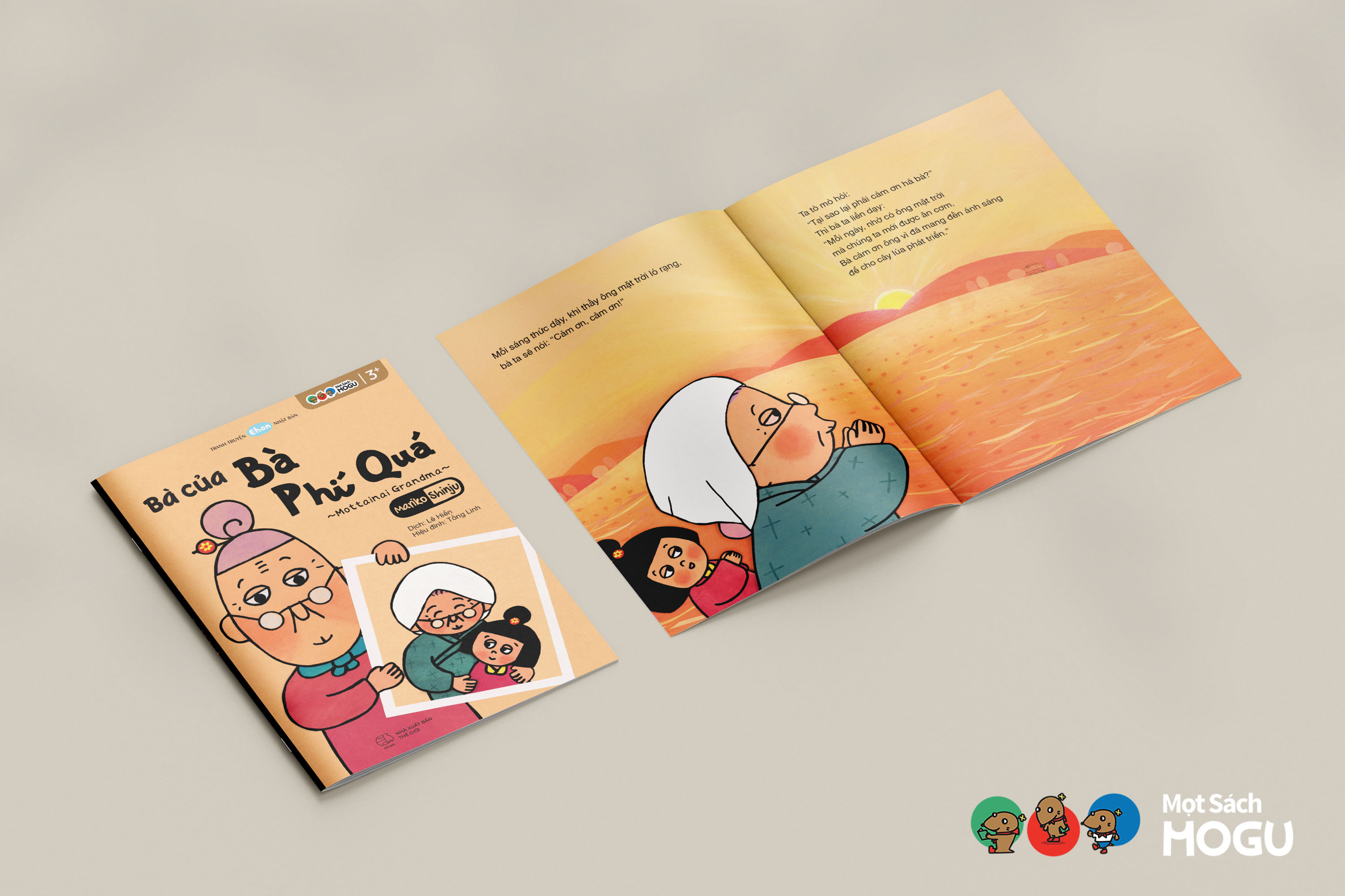 Truyện Ehon bé 3-4-5 tuổi - Bà của bà phí quá