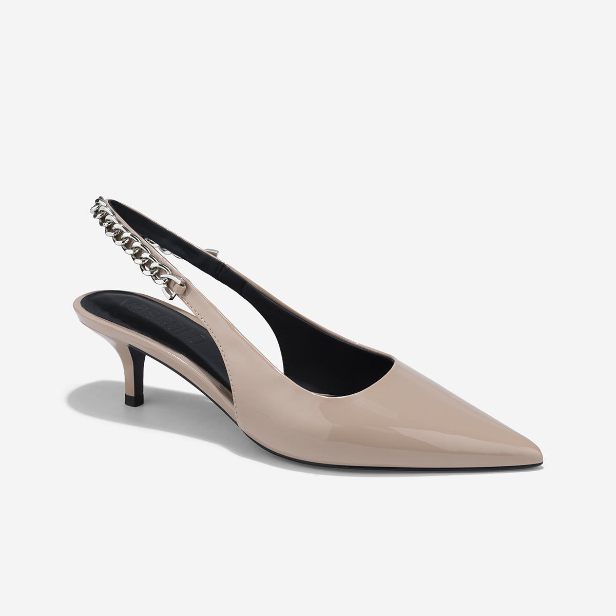 Vascara Giày Slingback Quai Nhấn Dây Xích - BMN 0694