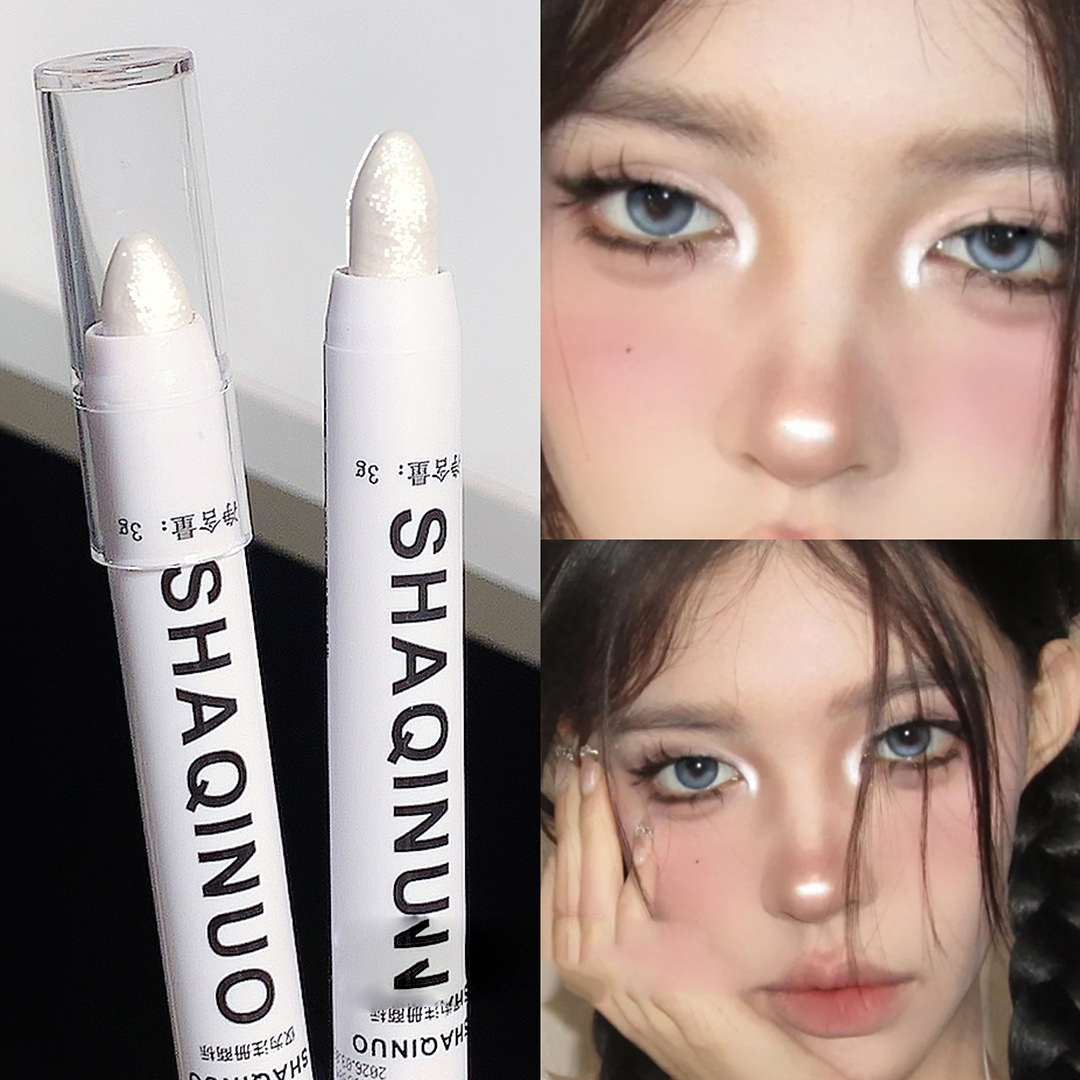 Bút tạo bóng mắt bắt sáng Shaqinuo Pen Eyeliner có ánh nhũ lấp lánh trang điểm mắt 3g