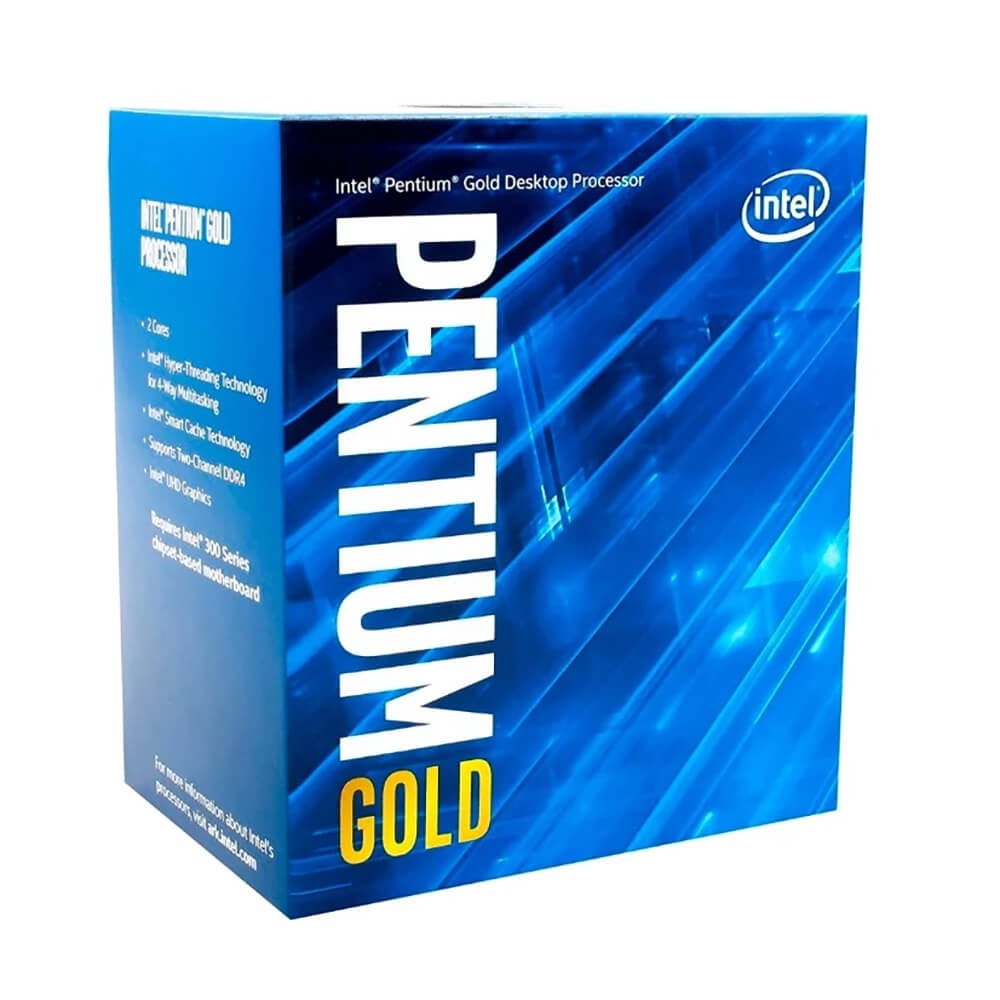 Bộ vi xử lý CPU Intel Pentium Gold G6400 (4.0GHz, 2 nhân 4 luồng, 4MB Cache, 58W, Socket Intel LGA 1200) - Hàng Chính Hãng