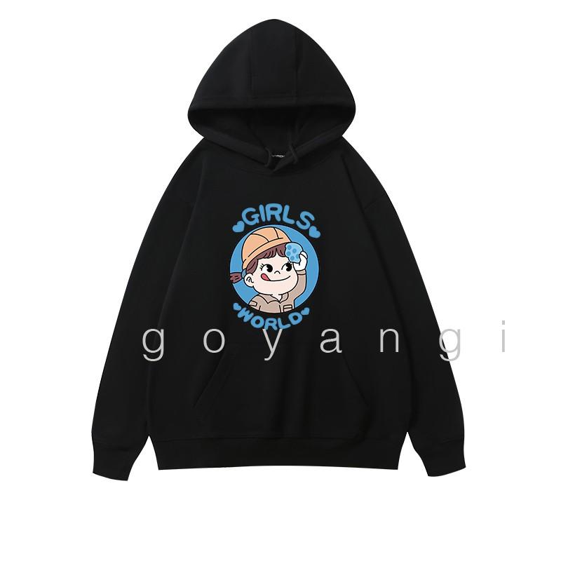 Áo hoodie goyangi Girl Cute oversize phong cách hàn quốc