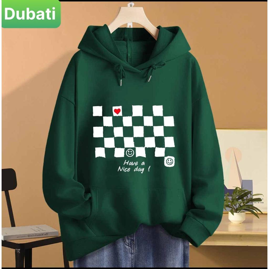 ÁO NỈ, ÁO KHOÁC HOODIE CARO NICE DAY SIÊU NGẦU NAM NỮ PHONG CÁCH CAO CÁP NEW - DUBATI FASHION