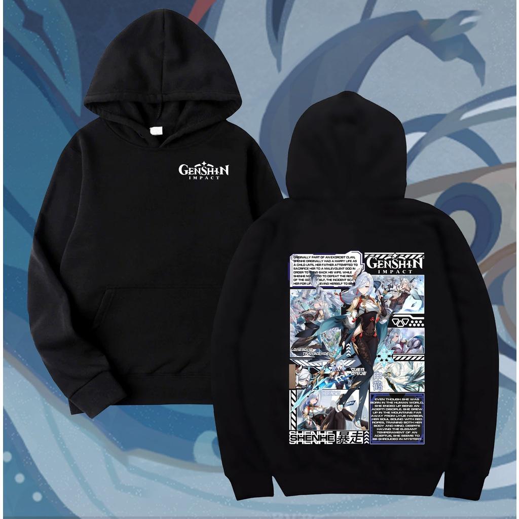 SALE- Áo Hoodie in hình Genshin Impact game chibi độc đẹp giá rẻ